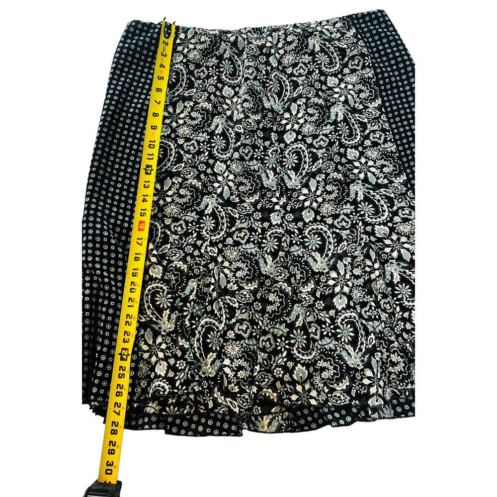 Emma James Woman Plus Size 18W Skirt Paisley & Circles Print Pull On Waist - Picture 7 of 7